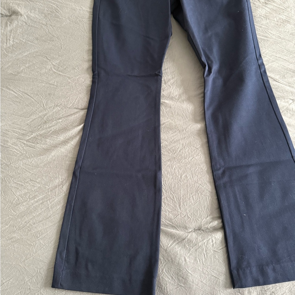 Pixie Flare Navy Pants - image 4